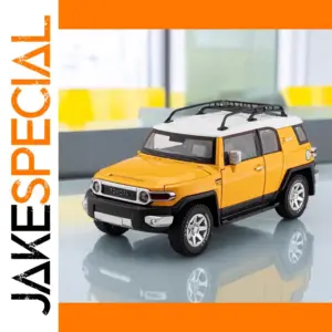 Yellow FJ Cruiser Miniature Model 1:24 Scale