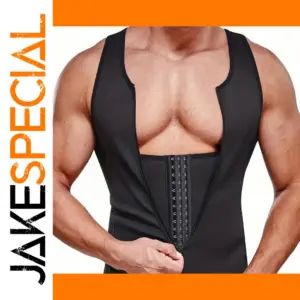 Men's Black Compression Shirt for Muscle Support