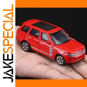 1:64 Red Land Rover Range Rover Model