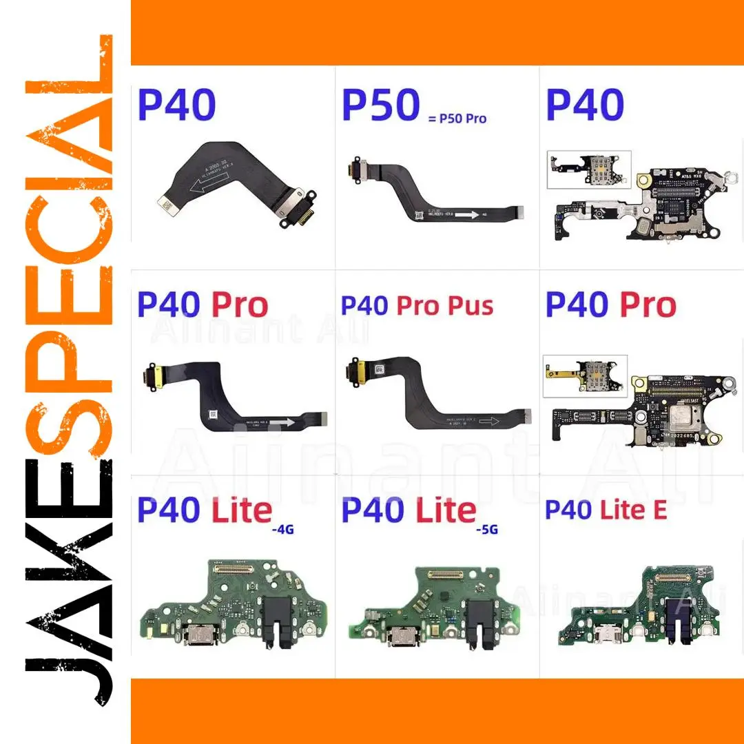 Huawei USB Port Flex Cable for P40 & P50 Pro 1 Huawei USB Port Flex Cable for P40 & P50 Pro
