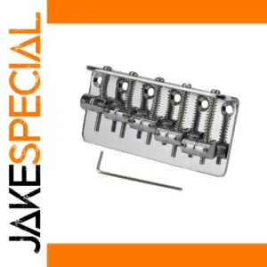 Chrome Vintage 5-String Bass Bridge Saddle