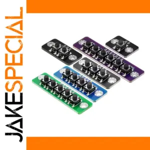 Multi-Color Micro Switch Button Module (1-6 Bit)