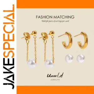 Elegant Stainless Steel Jewelry Set for Women