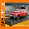 Vibrant Red 1:43 Diecast SUV Collectible