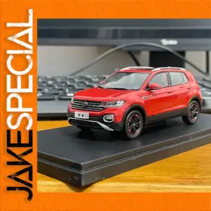 Vibrant Red 1:43 Diecast SUV Collectible