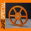 7-Inch Orange Aluminum Reel for Open Reel Tapes