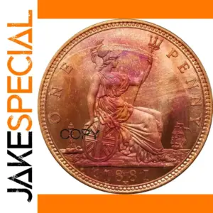 Queen Victoria 1881 Vintage Replica Coin