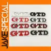 GTD Metal Emblem for Volkswagen Vehicles