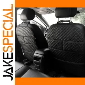 Luxury Leather Seat Back Protector for Cars