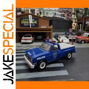 Police Pickup Truck Die-Cast Model 1:64 Scale
