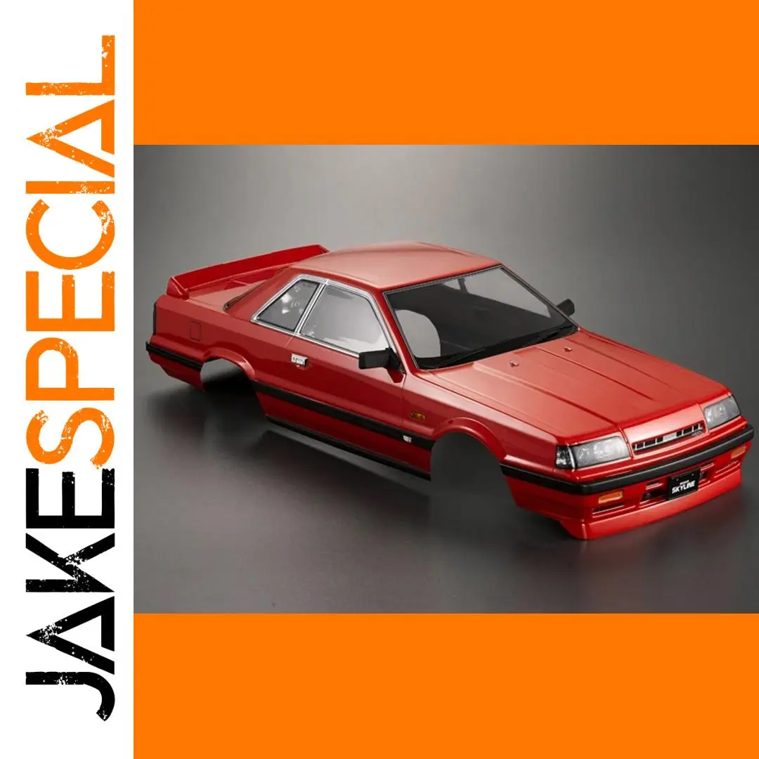 Nissan Skyline R31 1/10 RC Body in Red 1 Nissan Skyline R31 1/10 RC Body in Red