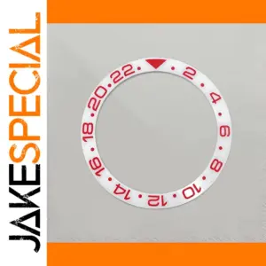 Red Ceramic Bezel Insert for SKX007 and Series