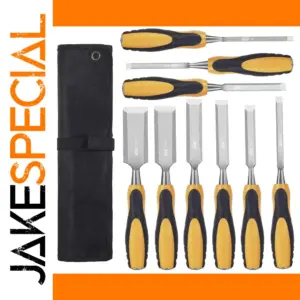 Professional 9-Piece Woodworking Chisel Set
