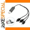 3-in-1 USB Charger Cable for RC Batteries