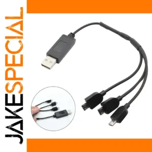 3-in-1 USB Charger Cable for RC Batteries