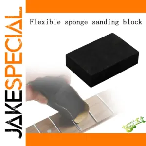Flexible Guitar Polishing Sponge Block 100x70x25mm