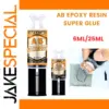 High-Temp AB Epoxy Resin Super Glue 6ml/25ml