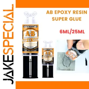 High-Temp AB Epoxy Resin Super Glue 6ml/25ml