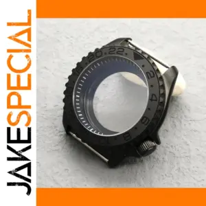 42mm Matte Black Watch Case for SK007