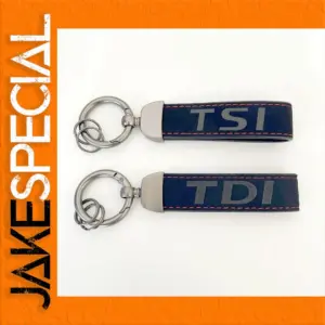 Volkswagen TDI/TSI Leather Keychain
