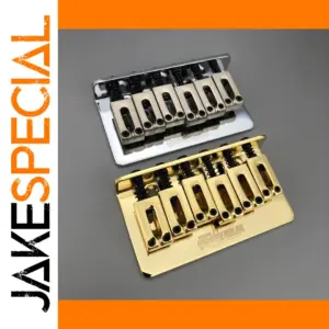 Wilkinson Hardtail Stratocaster Guitar Bridge Chrome or Gold