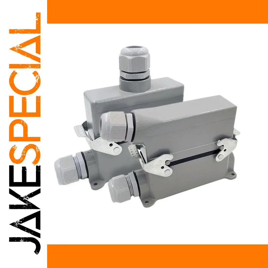 Heavy-Duty 24-Pin Industrial Connector HDC-HE-024 1 Heavy-Duty 24-Pin Industrial Connector HDC-HE-024