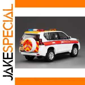 LC Prado 2015 Police SUV Diecast Model 1:43 Scale