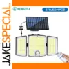 Solar Outdoor Wall Light with LED, Motion Sensor