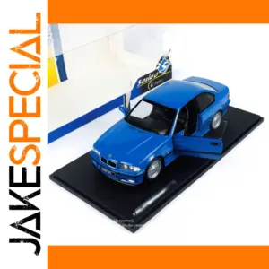 Vibrant Blue 1:18 BMW E36 M3 Diecast Model