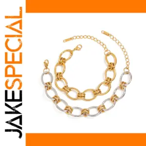 Stainless Steel Unisex Chain Bracelet
