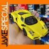 Vibrant Yellow Diecast Race Car Model 1:32 Scale