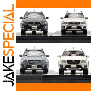 Subaru Exiga Crosso 2015 Scale Model in 4 Colors