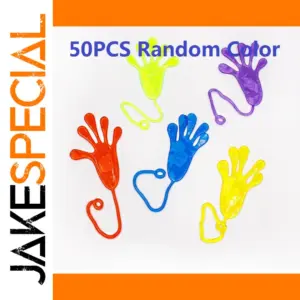 Colorful Elastic Sticky Hands Toys Set