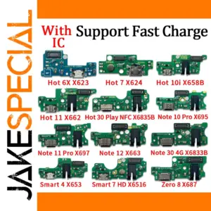 Infinix Micro USB Charging Port Flex Cable Kit