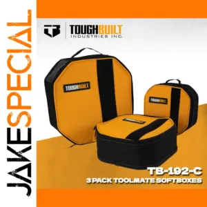 ToughBuilt Toolmate SoftBoxes Set (12", 9", 7")