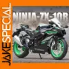 Kawasaki ZX-10R & KX450 1:12 Scale Motorcycle Model