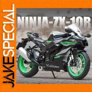 Kawasaki ZX-10R & KX450 1:12 Scale Motorcycle Model