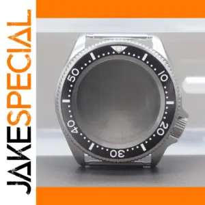 38mm Men's Stainless Steel Watch Case for Custom Builds