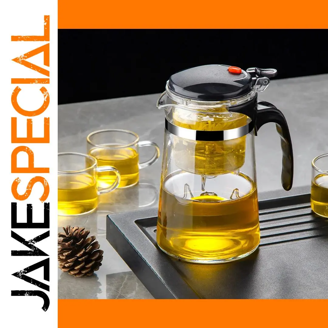 Heat-Resistant Glass Teapot for Gong Fu Tea 1 Heat-Resistant Glass Teapot for Gong Fu Tea