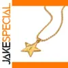 Stainless Steel Star Pendant Necklace