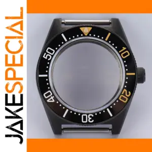 Black Stainless Steel Watch Case for NH36