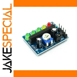 Compact Power Level Indicator Module 3.5V-12V