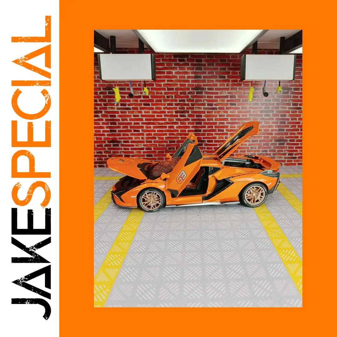 1:24 Lamborghini Sian Alloy Model Car 1 1:24 Lamborghini Sian Alloy Model Car