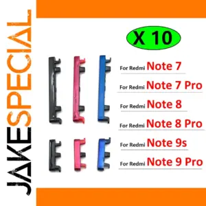 Redmi Note 7/8/9/9S Pro Replacement Power & Volume Buttons