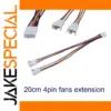 20cm PC Motherboard PWM Fan Extension Cable
