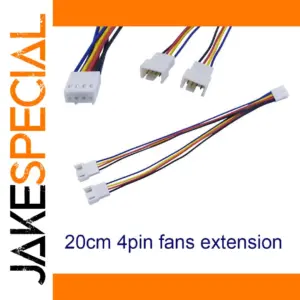 20cm PC Motherboard PWM Fan Extension Cable
