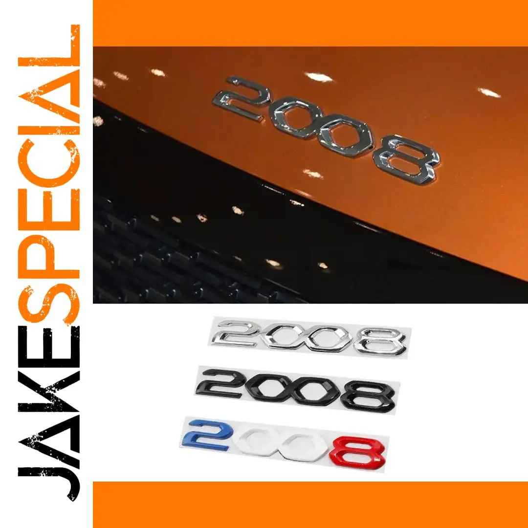 Peugeot 2008, 3008, 4008, 5008 Metal Badge 1 Peugeot 2008, 3008, 4008, 5008 Metal Badge