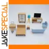 Modern Scandinavian Dollhouse Furniture Set for 1:12 Scale