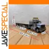 1:50 Scale Diecast Flatbed Trailer Model