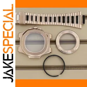 Rose Gold 40mm Watch Case Set for Custom Builds